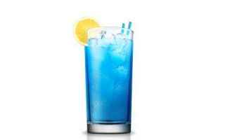 cocktail blue lagoon  blue lagoon