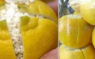 Taglia un limone in 4 e poi ci metti sopra del sale: ecco un rimedio potentissimo per la nostra salute