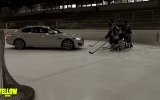 Jaguar XF AWD: l'auto che sapeva giocare a hockey
