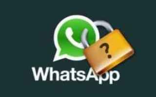 Sicurezza: whatsapp  privacy  falla
