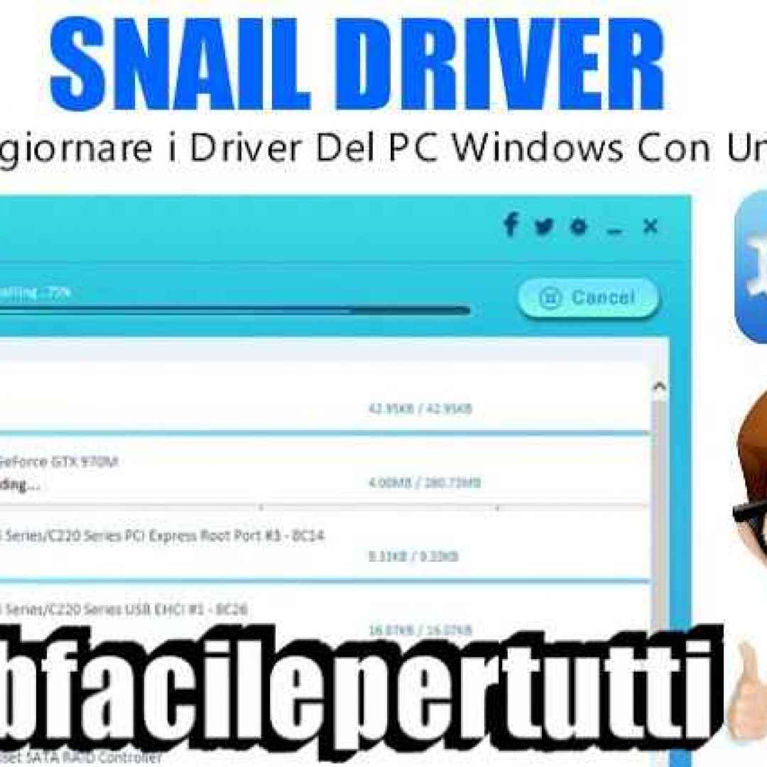 snail driver  driver  pc