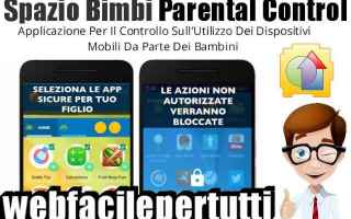 spazio bimbi parental control app
