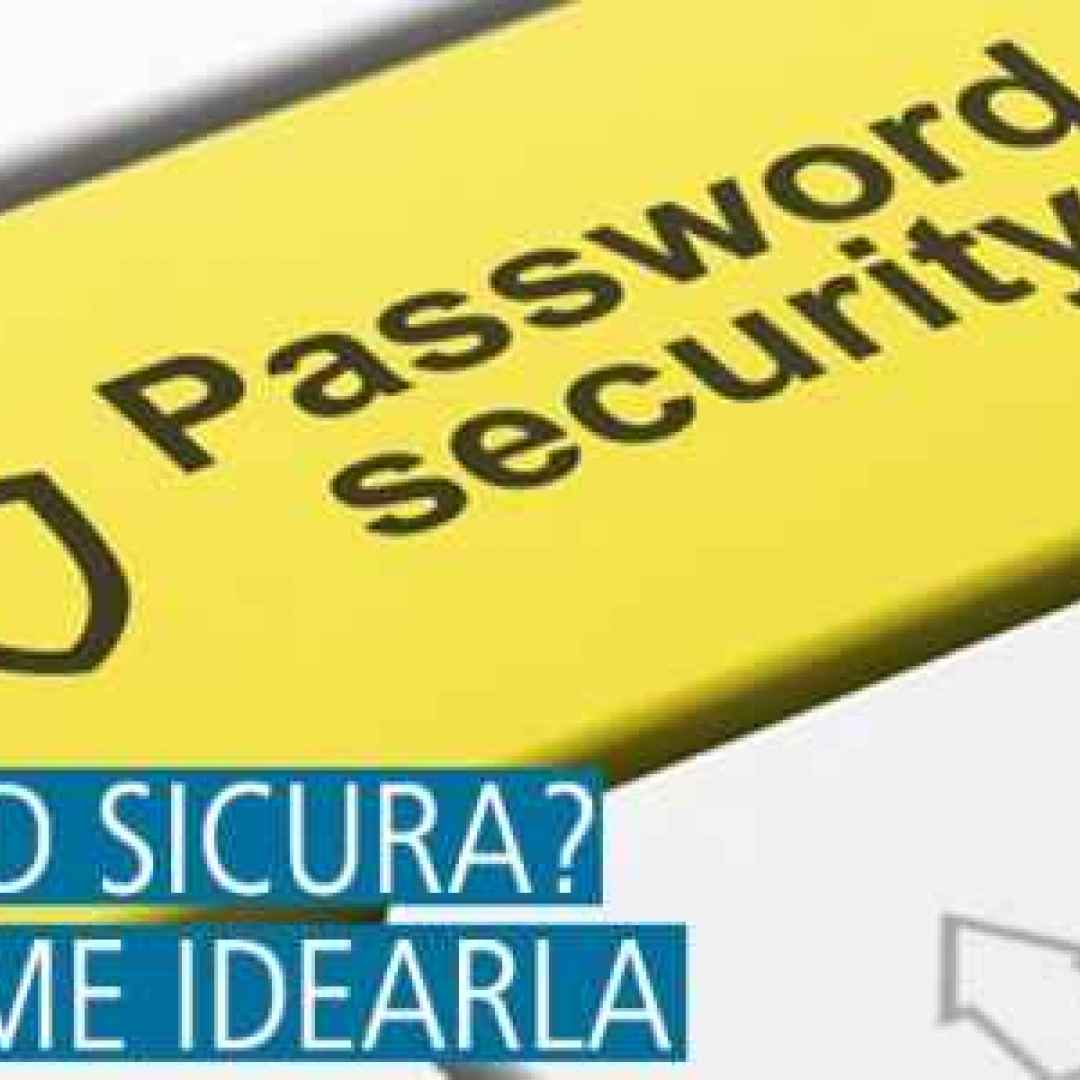 password sicura  password frase  scelta