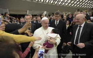 Religione: udienza  papa francesco  speranza