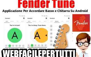 fender tune  app  android