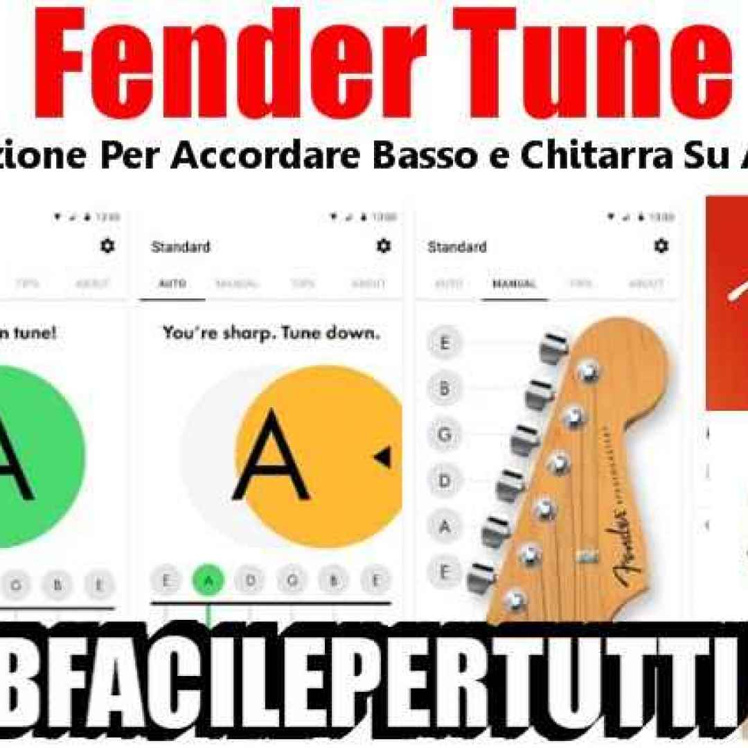 fender tune  app  android