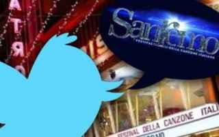Twitter: twitter  social  tim  festival san remo