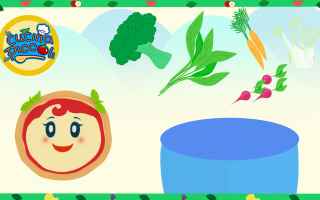Video divertenti: cartoni animati  bambini  healty food
