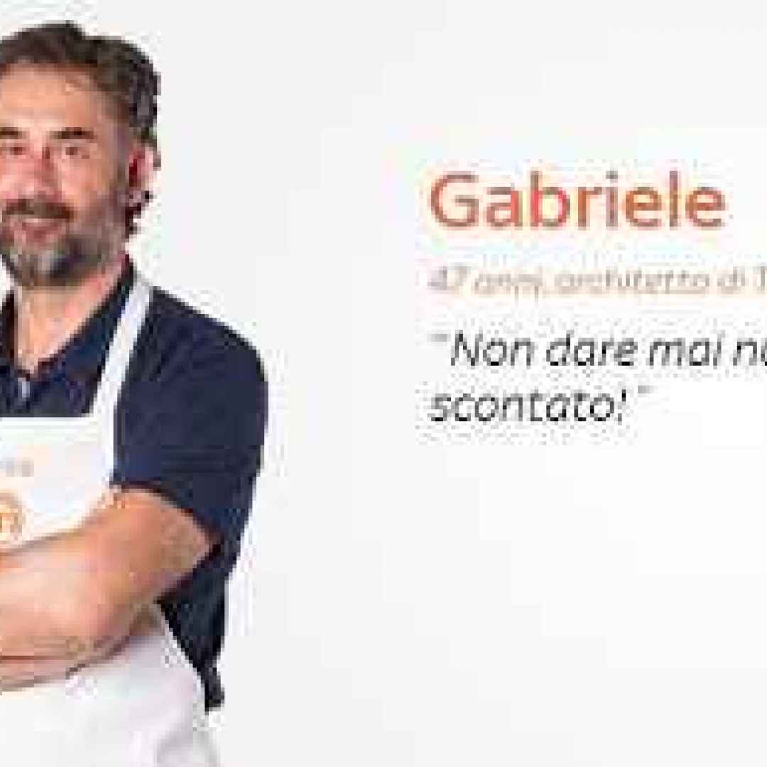 masterchef italia cucina gabriele
