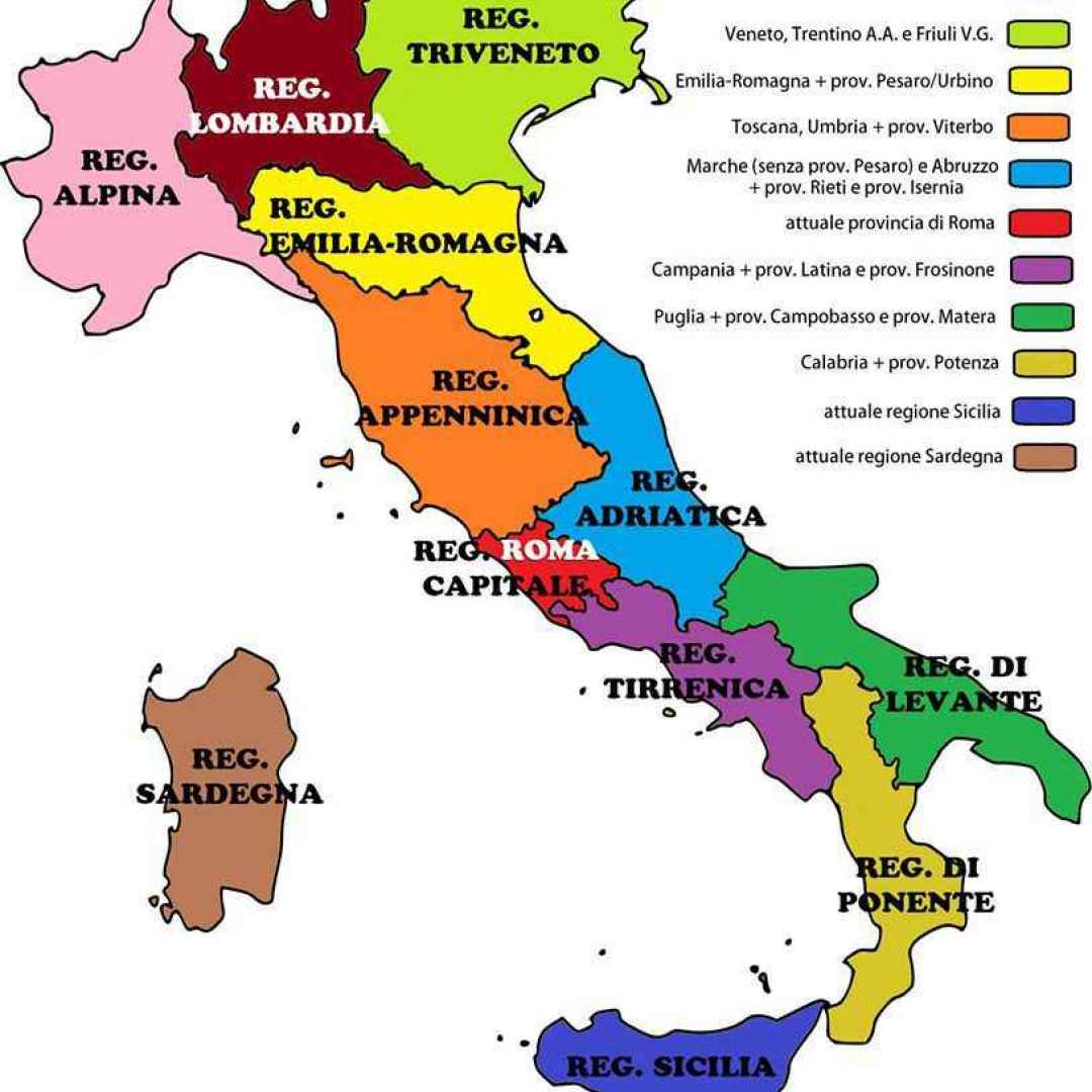 federalismo  regioni  riforme