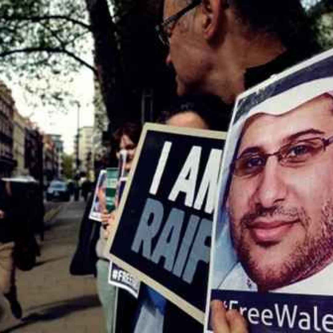 Un attivista saudita, ancora detenuto, insignito dell