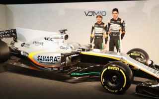 Presentata la nuova Force India: ecco la VJM10