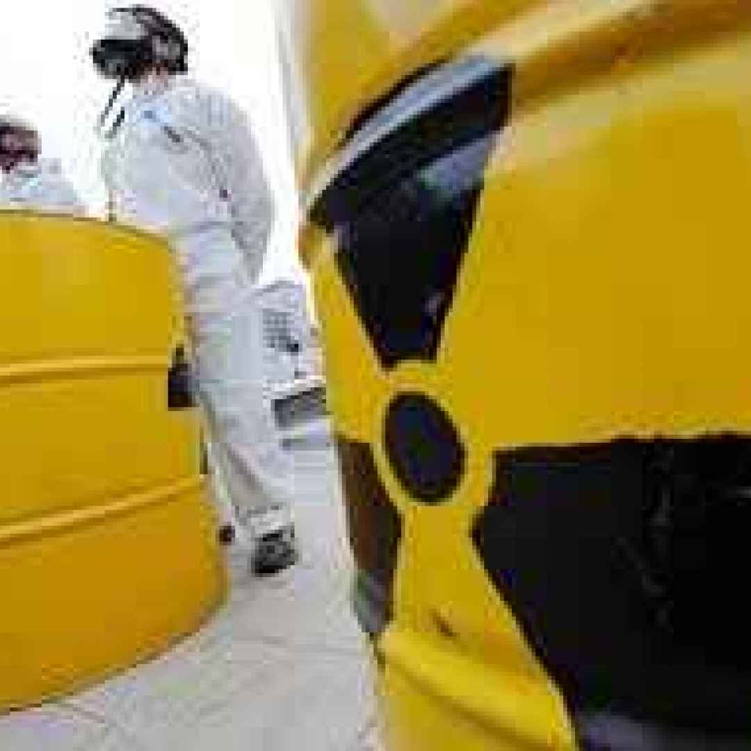 scorie radioattive  centrali nucleari