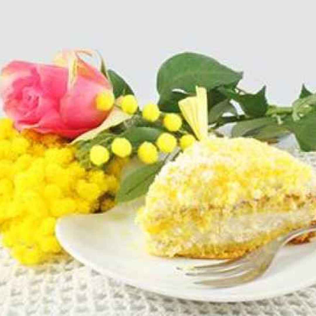 torta mimosa vegan  festa della donna