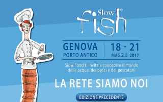 Gastronomia: slow fish  porto antico  genova