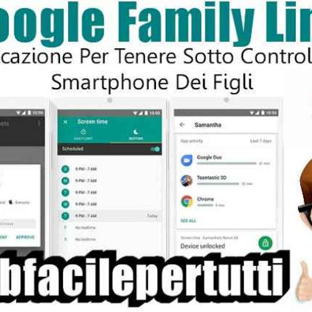 google family link app bambini
