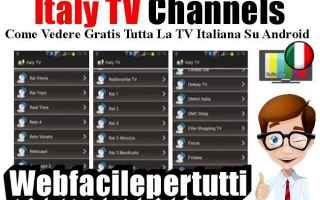italy tv channels app streaming tv