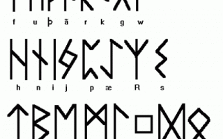 tatuaggi rune