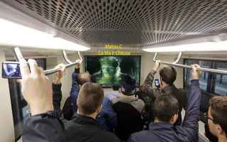Roma: metro c  atac  trasporto pubblico