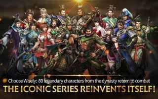 Mobile games: dynasty warriors