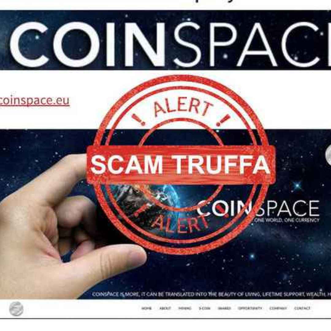 coinspace  truffa  criptovalute  bitcoin