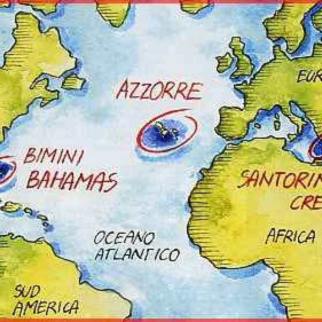 atlantide  continente scomparso  critia
