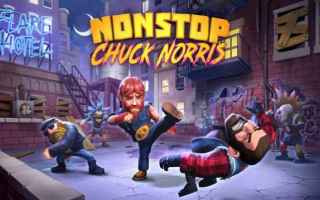 Mobile games: nonstop chuck norris  videogame