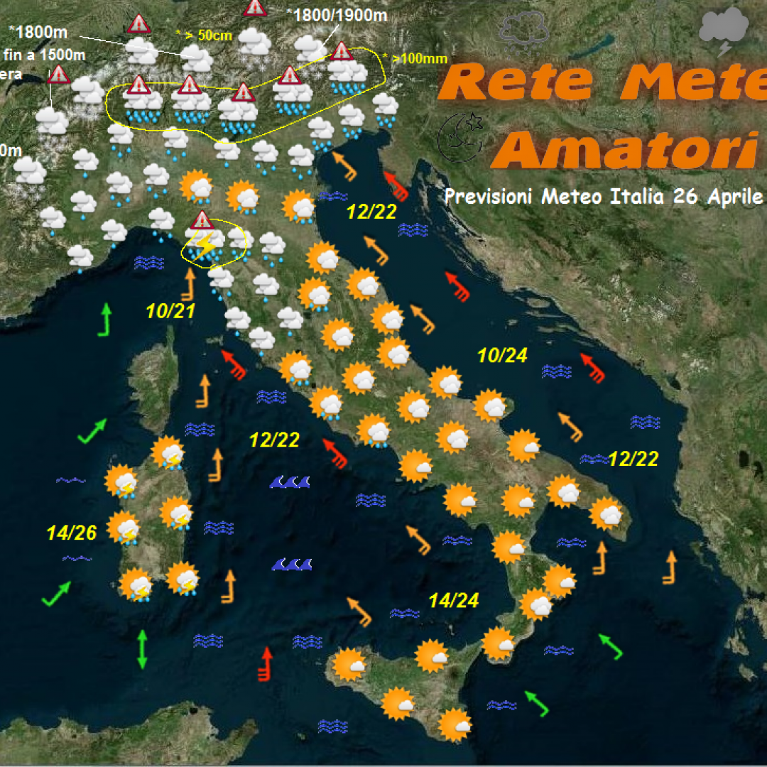 previsioni meteo italia maltempo