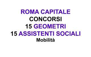 Roma: workisjob  lavoro  roma  geometri  assistenti sociali