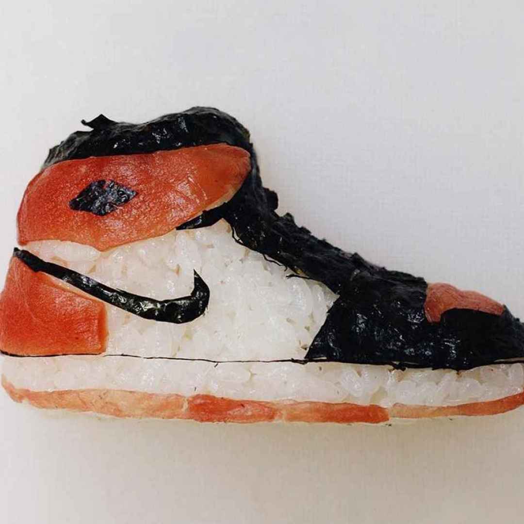 sushi  art  sneakers  trend  milano