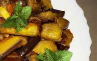 Gastronomia: melanzane  agrodolce  ortogo  ricetta