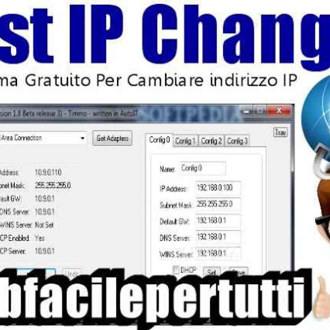 (Fast IP Changer) Programma Gratuito Per Cambiare indirizzo IP