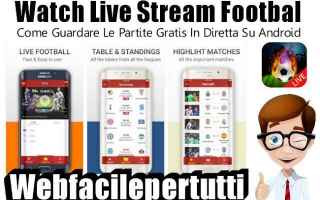App: watch live stream football streaming app