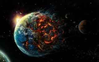 Astronomia: pianeta x  nubiru  collisione  fine del