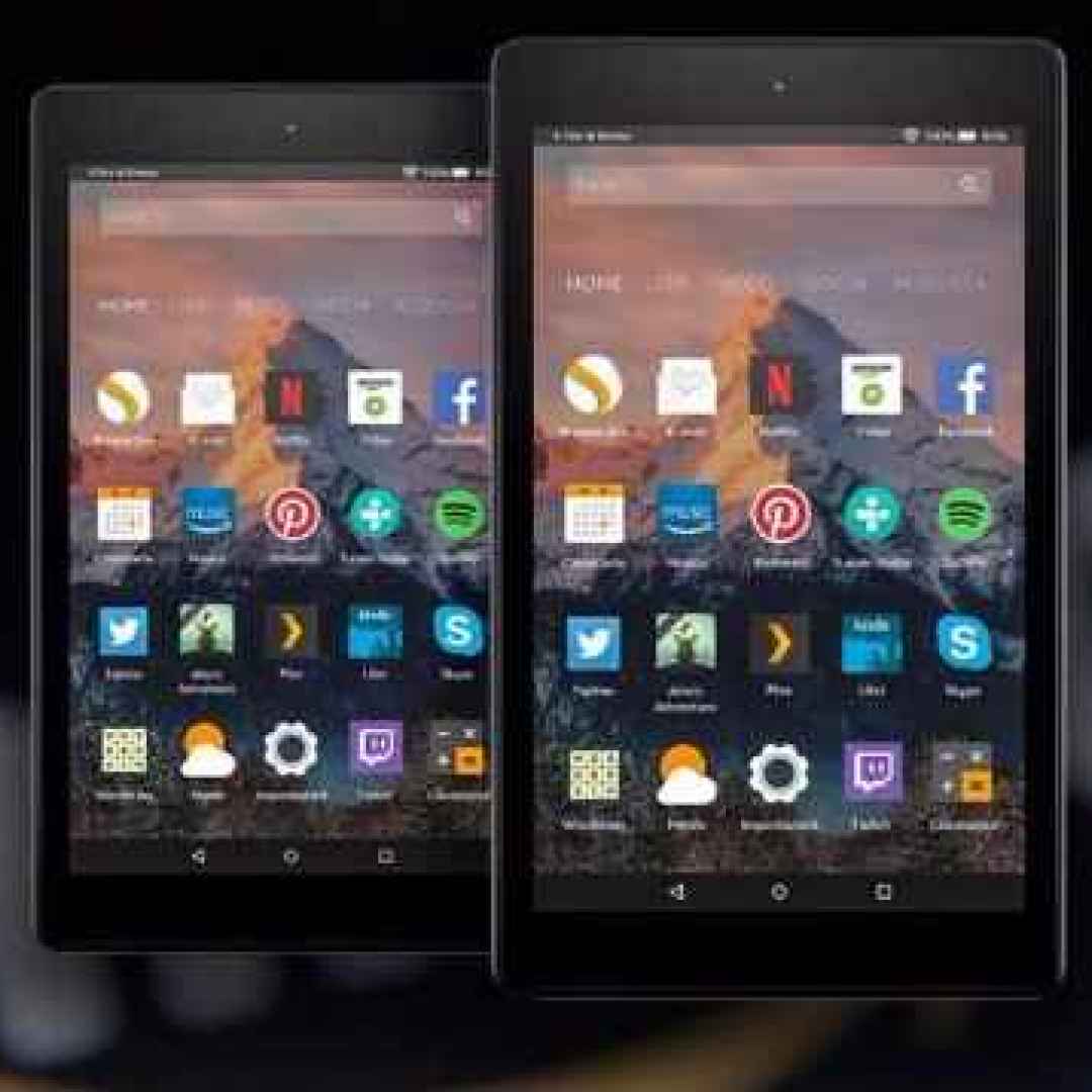 Amazon annuncia i nuovi tablet Fire 7 e Fire 8: specifiche e prezzi
