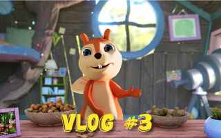 Video divertenti: cartoni animati  scoiattoli  bambini