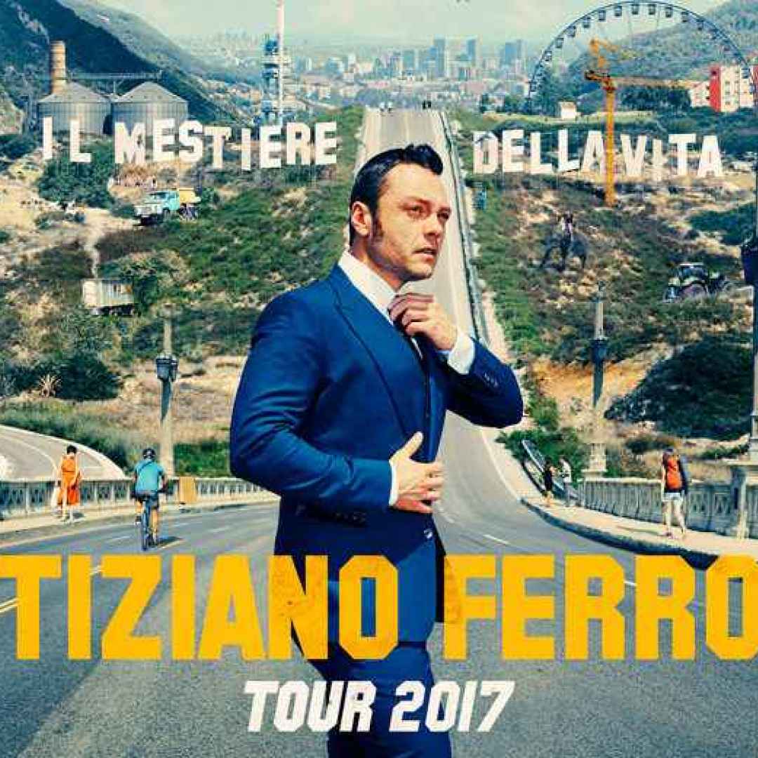 Tiziano Ferro tour in Italia 2017