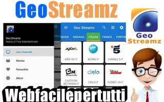 Software Video: geostreamz  app  streaming