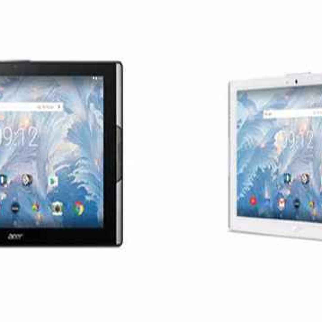 Computex 2017: da Acer ecco i tablet Iconia Tab 10 e Iconia One 10