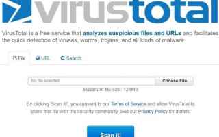 Sicurezza: virus  scansione antivirus
