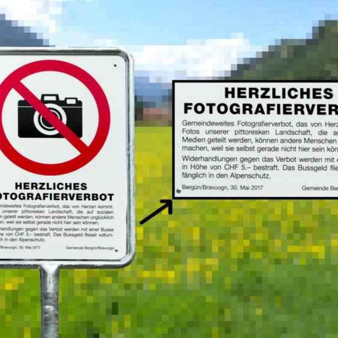 svizzera  fotografia  divieto
