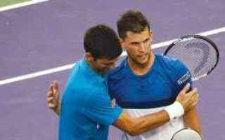 Oggi Nole Djokovic rischia di brutto contro Thiem