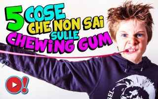 Video divertenti: cheving gum  curiosità  bubble gum