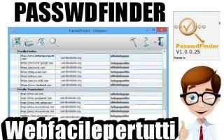 Sicurezza: passwdfinder  password  finder