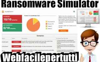 Sicurezza: ransomware simulator ransomware