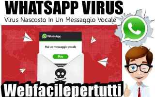 whatsapp truffa virus