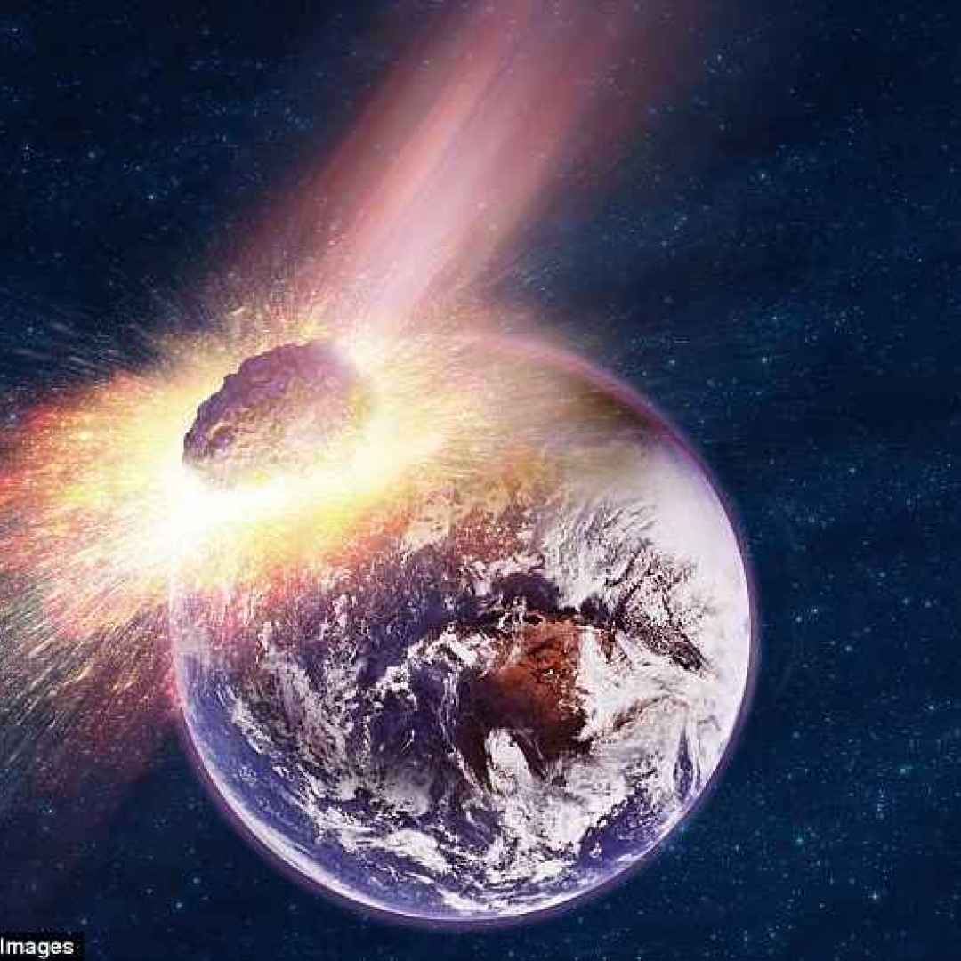 meteorite  spazio  terra  dinosauri