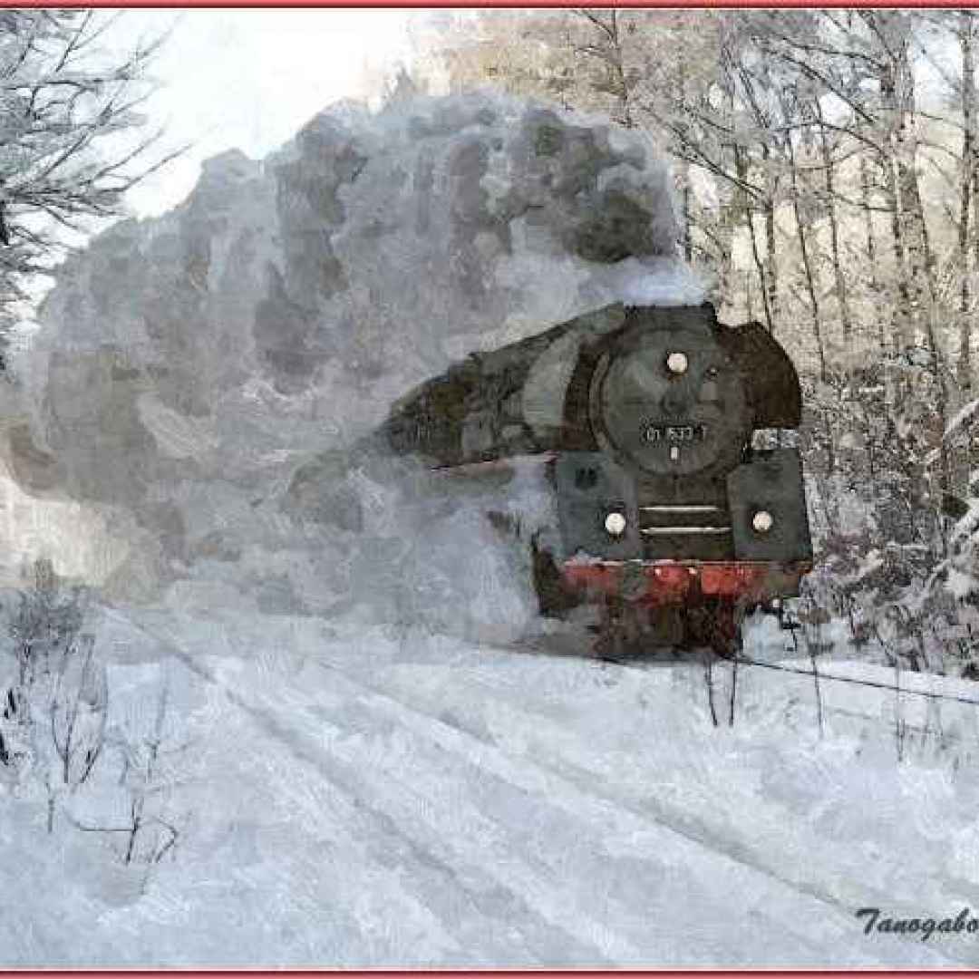 locomotiva a vapore  fascino  treno