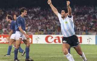 Nazionale: calcio  mondiali  italia  argentina  italia 90  maradona  caniggia