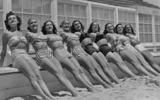 71 anni fa esattamente il 5 luglio 1946 veniva lanciato il bikini! ecco le foto